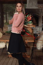 Įkelti vaizdą į galerijos rodinį, V&V „Berry & stripy”merino megztukas