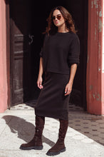 Įkelti vaizdą į galerijos rodinį, V&V „Coffee break“ pieštuko formos merino sijonas