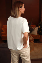 Įkelti vaizdą į galerijos rodinį, V&V „Širdytė“ baltos spalvos marškinėliai