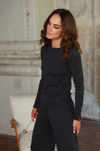 Įkelti vaizdą į galerijos rodinį, V&V „Skalūnas“ merino vilnos megztukas