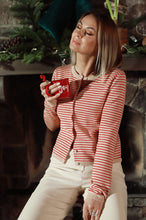 Įkelti vaizdą į galerijos rodinį, V&amp;V „Berry &amp; stripy”merino megztukas
