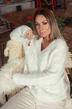 Įkelti vaizdą į galerijos rodinį, V&amp;V „Candlelight“ alpakos vilnos megztukas
