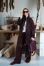 Įkelti vaizdą į galerijos rodinį, V&amp;V  „Merlot“ plačios kelnės
